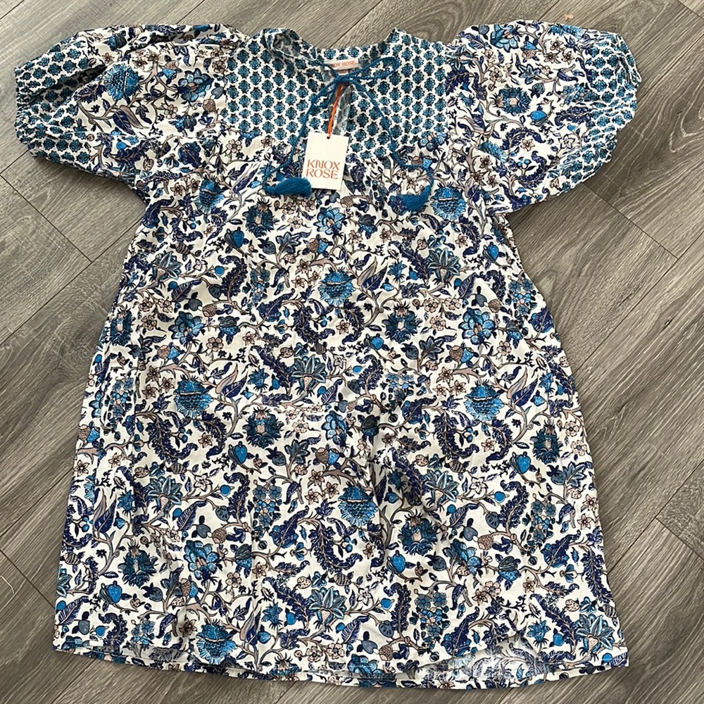 Womens short sleeve A line dress
